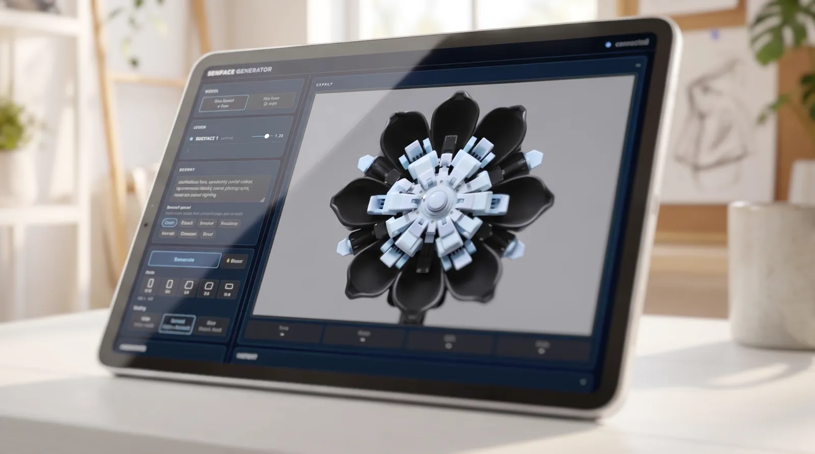 sewface — iPad interface